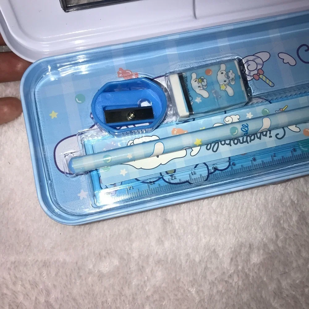 Sanrio character Cinnamoroll Tin Pencil Case New